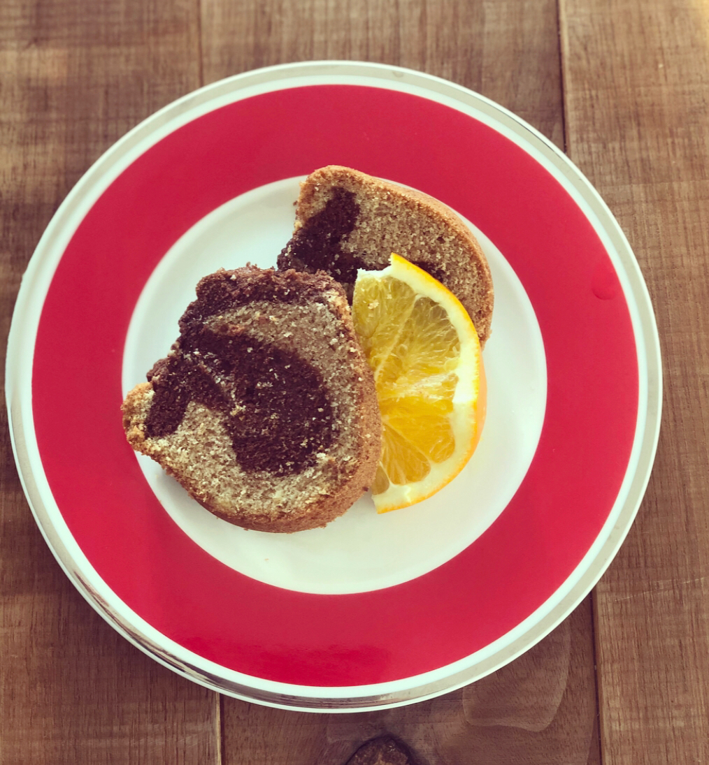 Saftiger Dinkel-Marmorkuchen mit Orange - Nini und Chérie - zwei Mädels ...